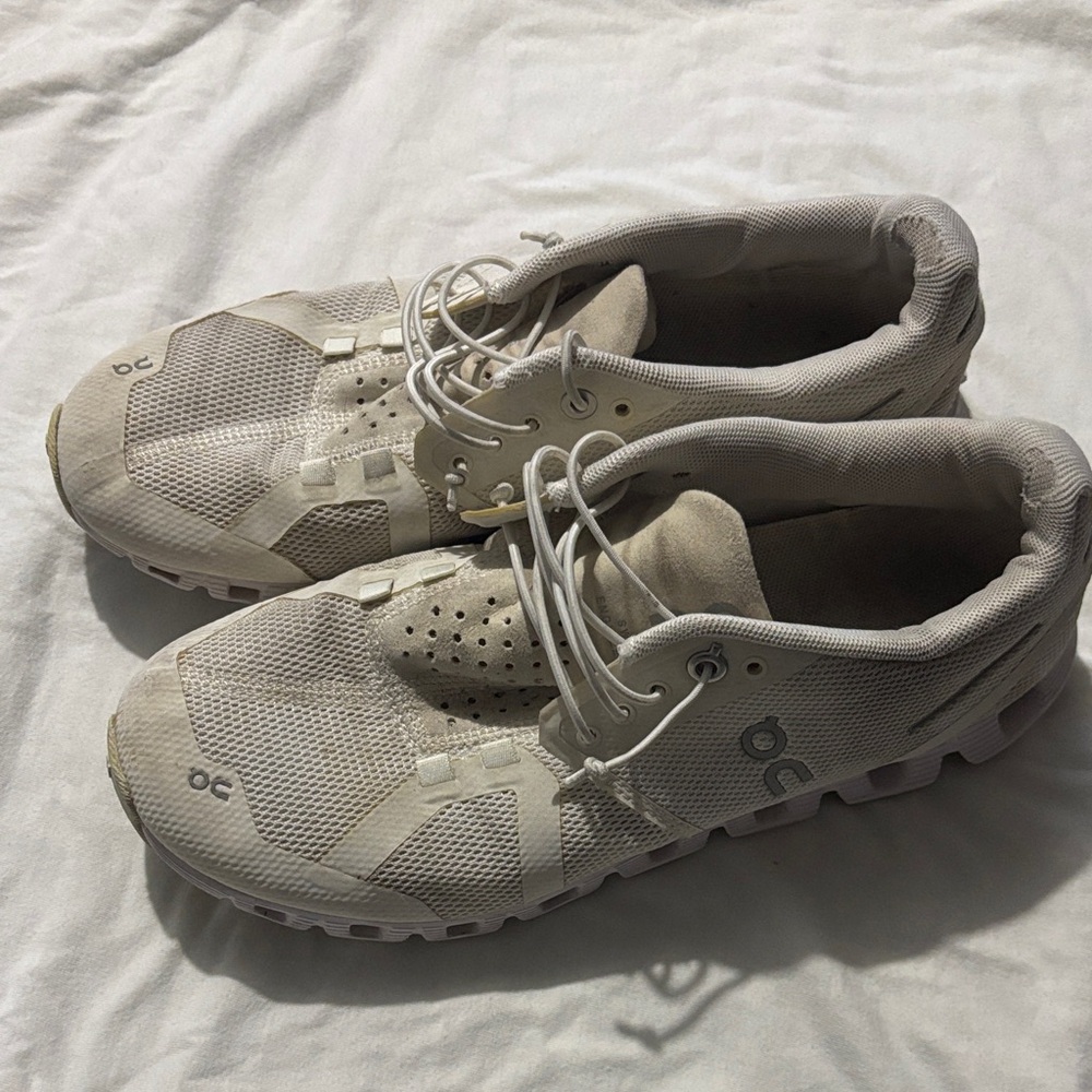 On Running white Mesh Sneakers